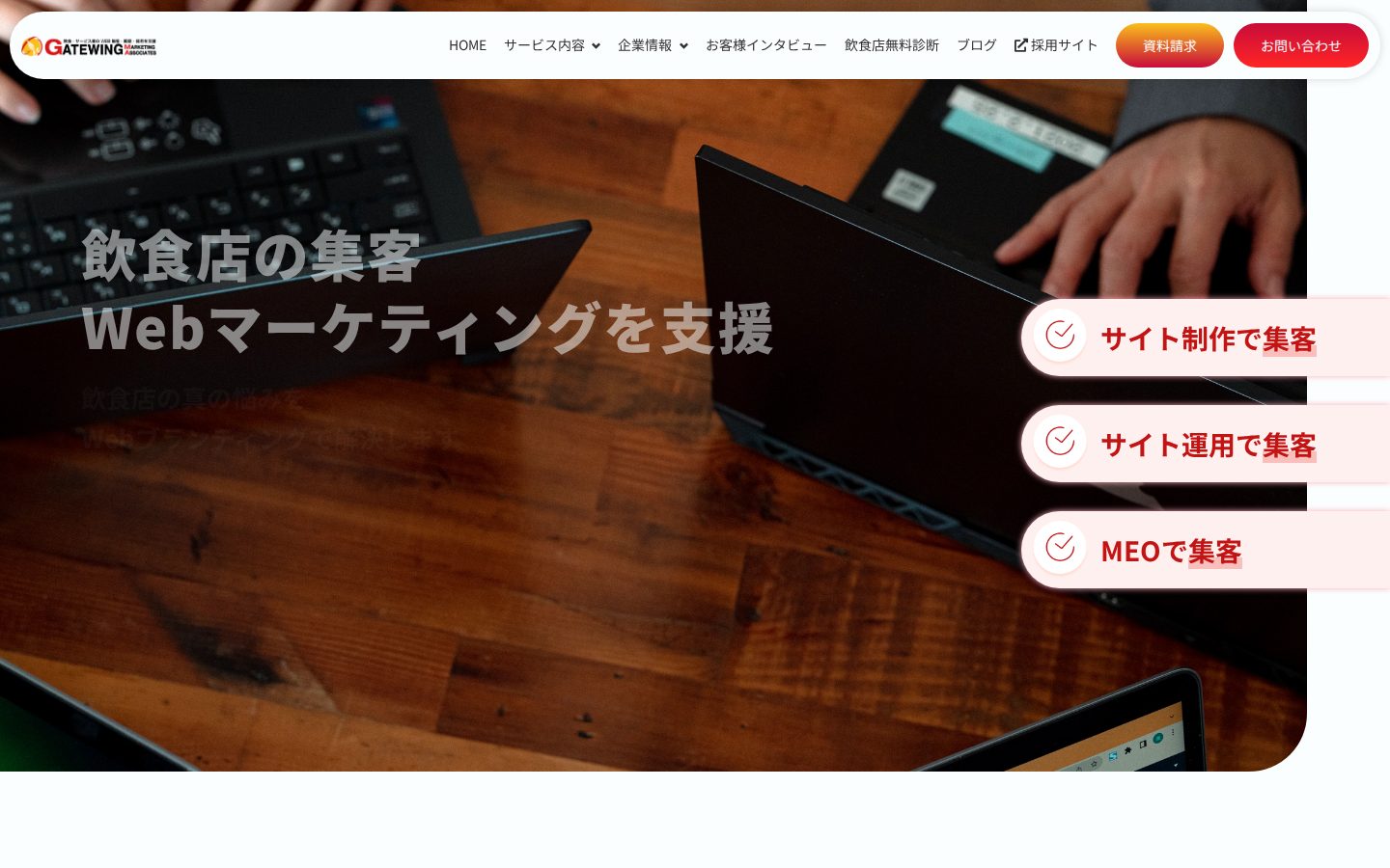 株式会社GATEWING MARKETING ASSOCIATESの公式サイト