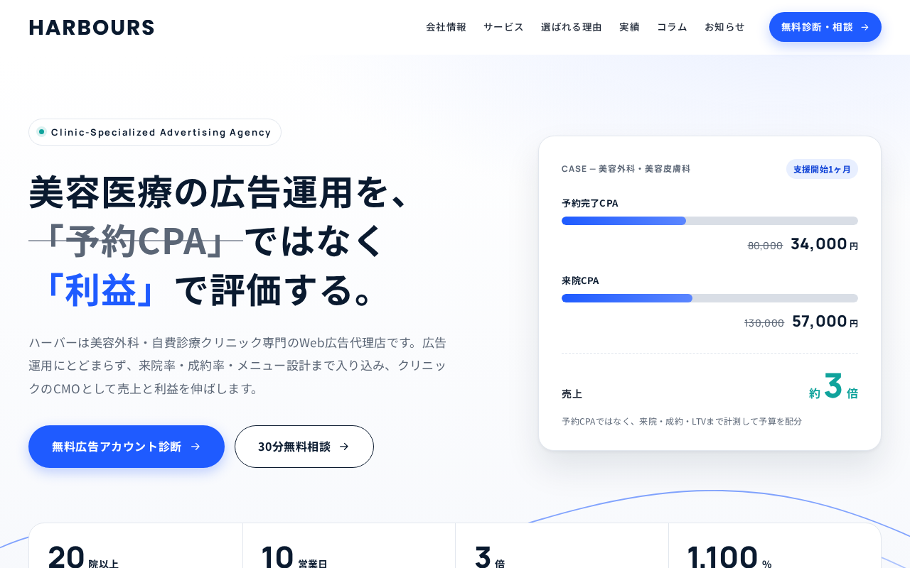 ハーバー株式会社の公式サイト