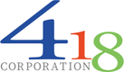 株式会社418のロゴ
