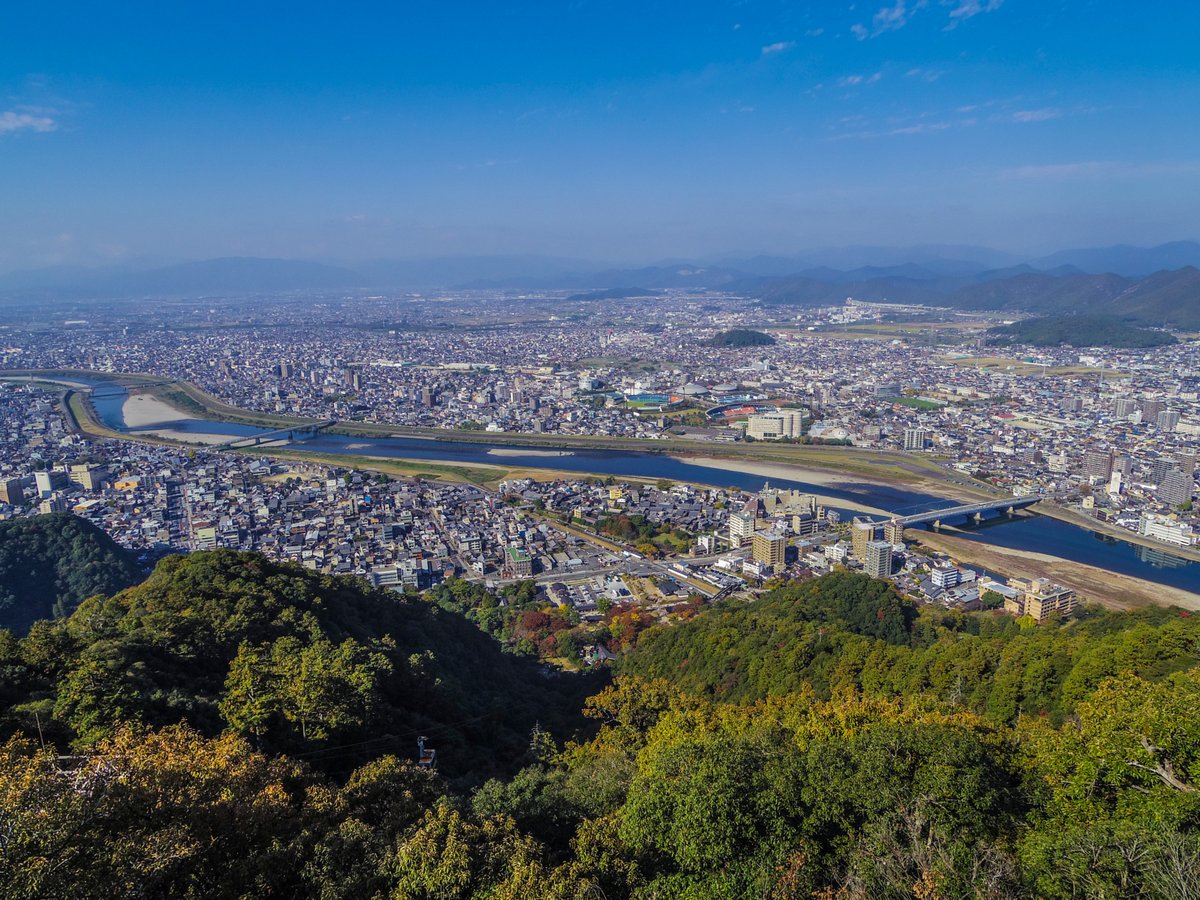 【岐阜県】岐阜市・岐阜城からの展望