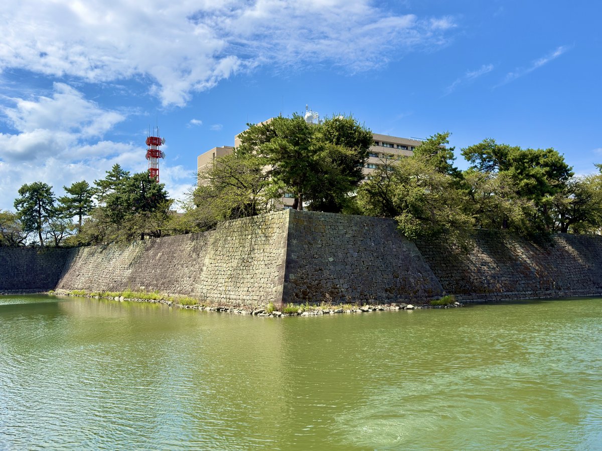 秋の福井県庁 昼間