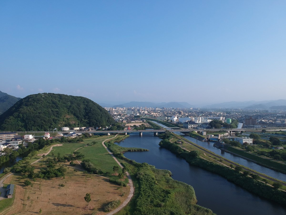 鳥取市丸山 空撮
