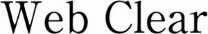 WebClear（ウェブクリア）のロゴ